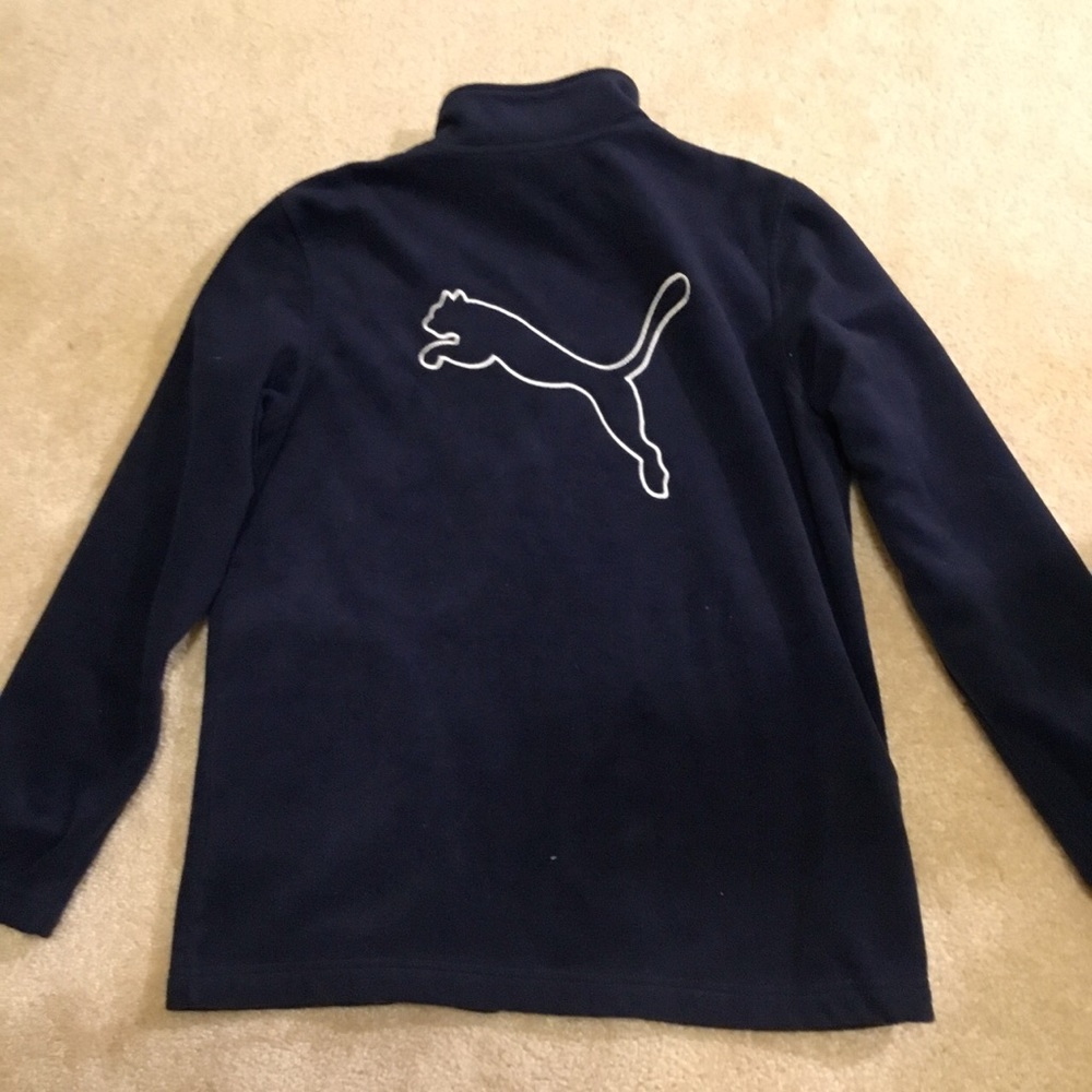 Boys vintage puma jacket size youth large
